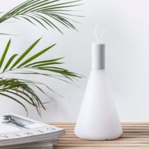 JUDAB Lampe mobile RGB rechargeable blanche