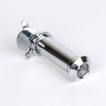 Judas Diamètre 12 mm Vision 160° pour Porte de 35 à 57 mm Inox Satiné