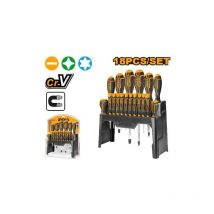 Cahersa- Destornilladores Ingco Juego 18 Pz HKSD1828