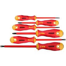 Felo - Juego de destornilladores aislados ergonic 6-pcs. sl/ph incluye buscapolos 41396398