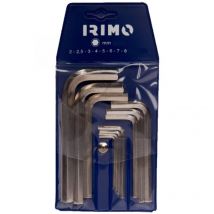 Satz mit 8 Inbusschlüsseln 2-8mm 041071 Irimo