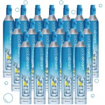 juego de 18 cilindros de recarga de gas co2 de 60l para gasificador - 18 x cylindre gaz - sodastream -