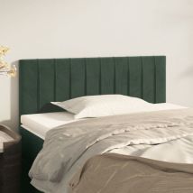 Furniture Limited - Cabecero de terciopelo verde oscuro