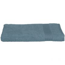 Atmosphera - Toalla de baño 'Essentiel' - algodón 450 g/m² - gris tormenta 100 x 150 cm créateur d'intérieur