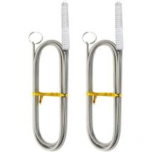 Alwaysh - Ahlsen Juego de 2 cepillos de limpieza para refrigerador, herramienta de limpieza de orificios de drenaje para refrigerador, cepillo para