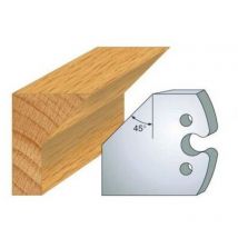 Leman - Juego de 2 planchas perfil cl sico N°205 Altura 50 Grosor 5,5mm