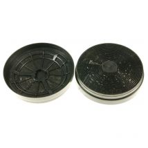 Oceanic - Juego de 2 filtros de carbón activado para campana 49037930