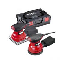 Flex - Juego de 2 lijadoras xs 713 + ms 713 en l-boxx - 900234