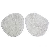 Silvercrest - Juego de 2 toallitas (270 x 235 x 6 mm) para limpiador a vapor Steam Mop 4160 Ariete, silver crest AT5176005400