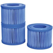 Netspa - Juego de 3 cartuchos de filtración Spa /Purificación/Mantenimiento de la calidad del agua del spa - Compatible con los spas excepto Vita