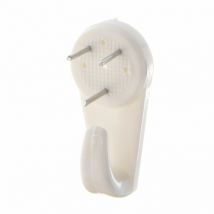 Le Crochet Francais - Juego de 3 grandes ganchos de hormigón con punta de 15 mm para cuadros y marcos le crochet français