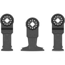 Flex - Juego de 3 hojas de sierra Starlock madera y metal - 531055