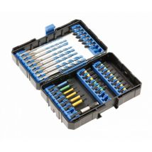 Hogert - Juego de 35 piezas de puntas para atornillador de impacto y brocas modelo, ideal para trabajos de precisión, duraderas, resistentes,