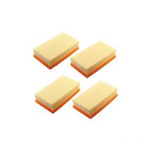 Hilti - Juego de 4 filtros para aspiradoras vc 20 u vc 40 u um (lf 4), Karcher NT25, NT35 y NT45. Filtro de aire plano de láminas para aspiradoras de