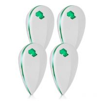 Ersandy - Juego de 4 repelentes ultrasónicos de mosquitos para interiores, repelentes electrónicos de insectos, repelente ultrasónico de ratones para