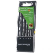 Bluemaster - celesa estuche brocas widia profesional 5p 4-10mm. 4-5-6-8-10mm