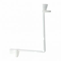 Juego de 5 ganchos especiales para yeso, LE CROCHET FRANCAIS, blanco 5 kg Centrale Brico