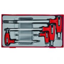 Tengtools - Juego de 4 llaves tx con mango en t 245800107
