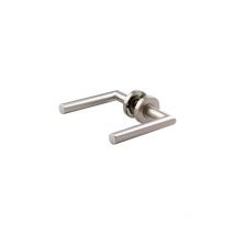 Par de muletas de codo de 90° de acero inoxidable bezault roseta LC3 - 80343