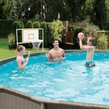 Juego de baloncesto para piscina elevada SummerWaves