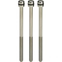 Viega - Juego de 3 tornillos para sifón de ducha domoplex, longitud 42mm