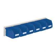 Juego de caja de almacenamiento abierta H140XL920XP250 mm Hoja de acero/polietilio. revisión