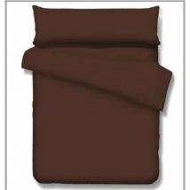 Juego de cama de 3 piezas 100 % algodón lavado, textura esponjosa, antideslizante, color café, 200