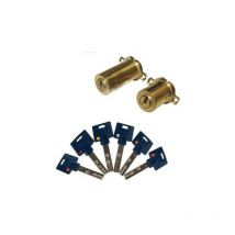 Mul-t-lock - Juego De Cilindros cheba k de Alta Seguridad. Adaptable a 787 Fichet / Llaves incopiables, poco Voluminosas / Tarjeta de propied