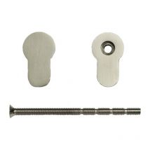 Schnegel - Juego de cilindros falsos, grosor de la puerta 35-110 mm, aluminio, la impresión se puede acortar