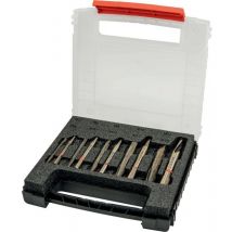 Schroder - Caja de 5 Extractores con 5 brocas cónicos 10 unidades