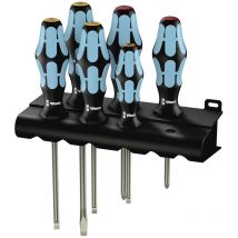 Wera - Set de 6 destornilladores Kraftform 3334/6 Rack
