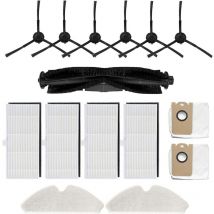 Proscenic - Juego de filtro y cepillo lateral para Robot aspirador M7 Pro