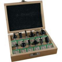 Juego de fresado 973CT12A05 Vástago hm D.8mm 12 uds.