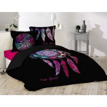 1001kdo - Juego de funda nórdica 200 x 200 cm Modelo Porte Bonheur