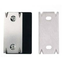 Sjqka - Juego de herramientas de carpintería de 1 pieza, cepillo de mano, cepillo angular, con hoja de repuesto, 65 x 45 mm