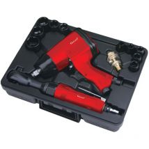 MAT - Juego de llave de impacto y trinquete Gigant GT-001, modelo 1/2', ideal para trabajos de alta resistencia, herramientas duraderas, gran