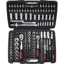 NOW - Juego de llaves de tubo 171 piezas 1/4 + 3/8 + 1/2 pulgada sw 4-32mm Z.72 / 72/72 6KT