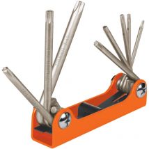 Juego llaves Torx tipo navaja - 8 piezas