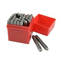 Juego De Matrices y sellos De Letras y Numeros (Punzones De Marcaje) 36 Pzs...