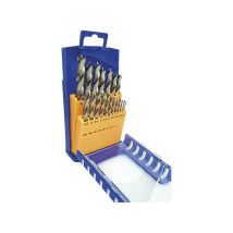 Fisch - Juego de perforación de madera 19 pc. Pez de 1-10 mm