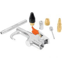 Truper - Juego pistola sopladora con 2 boquillas y accesorios