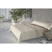 Juego de sábanas Pierre Cardin coralina marmol beige cama de 150