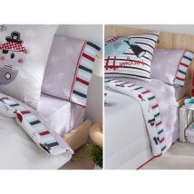 Tejidos Jvr - Juego de sábanas pirate de 105 cm
