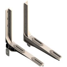 Bilake - Juego de soportes anti oxido metaloplásticos