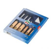 Kirschen - Juego de tallado de chips de 7 piezas en caja al por menor de cerezas