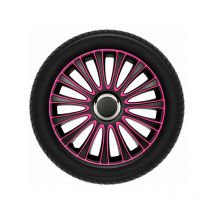 Autostyle - Juego de tapacubos - 16 pulgadas - 536 - Rosa