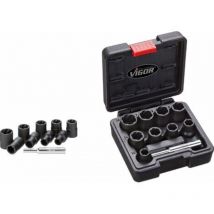 Juego manguitos 10 unidades 10-19mm Vigor