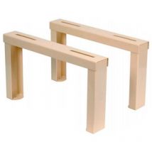Juego soporte nivelable 520 mm Altura 400
