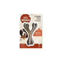 Hueso en forma de y mordedor con aroma Zeus Nosh Strong