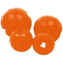 Pelota para Perros - Tamaño 6.35 cm - Material Resistente - Pelota Flexible - Cuida la Salud Dental de tu Perro - Juguetes para Perros - Color